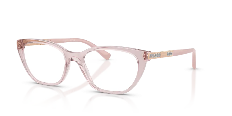 แว่นสายตา Vogue VO5742B-2942 มุมเฉียง สีชมพูโปร่งใส สำหรับผู้หญิง