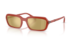 แว่นกันแดด Vogue VO5744S-3330O8 มุมเฉียง สีแดงเต็ม สำหรับผู้หญิง
