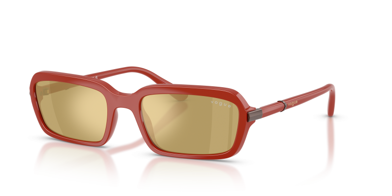 แว่นกันแดด Vogue VO5744S-3330O8 มุมเฉียง สีแดงเต็ม สำหรับผู้หญิง