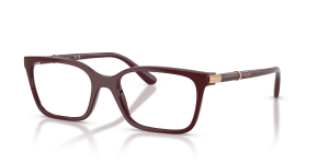 แว่นสายตา Vogue VO5745-3331 มุมเฉียง สีบอร์กโดซ์เต็มรูปแบบ สำหรับผู้หญิง