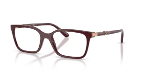 แว่นสายตา Vogue VO5745-3331 มุมเฉียง สีบอร์กโดซ์เต็มรูปแบบ สำหรับผู้หญิง