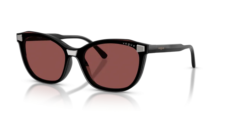 แว่นกันแดด Vogue VO5746S-20711W Black Clear Vogue VO5746S-20711W แว่นกันแดดทรงผีเสื้อสีดำเลนส์ใส สำหรับผู้หญิง