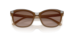 แว่นกันแดด Vogue VO5746S-33261W Full Taupe Clear Vogue VO5746S-33261W แว่นกันแดด close-up ด้านหน้า