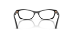 กรอบแว่นสายตา Vogue VO5747F-W44 Black แว่นสายตา Vogue VO5747F-W44 ขาแว่นด้านใน