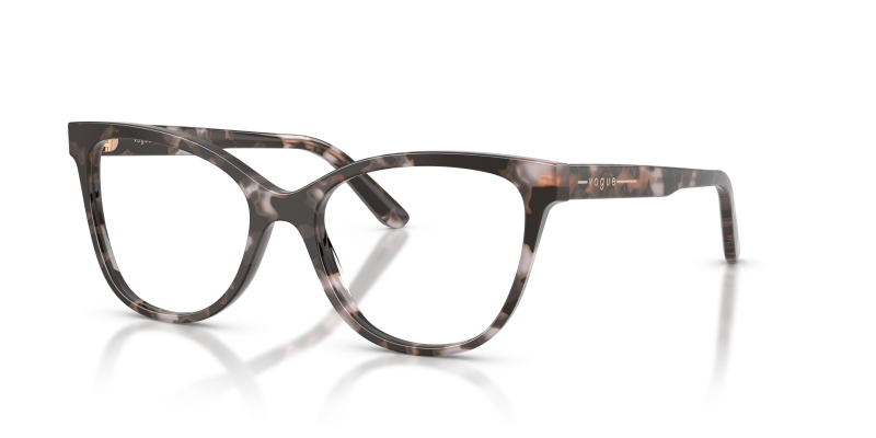กรอบแว่นสายตา Vogue VO5748-3146 Violet Tortoise แว่นสายตา Vogue VO5748-3146 มุมเฉียง สีลายเต่าม่วง สำหรับผู้หญิง