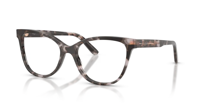 แว่นสายตา Vogue VO5748-3146 มุมเฉียง สีลายเต่าม่วง สำหรับผู้หญิง