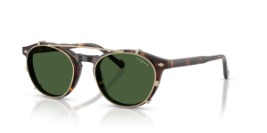 แว่นกันแดด Vogue VO5751S-W6561W มุมเฉียง สีฮาวานาเข้ม สำหรับผู้ชาย