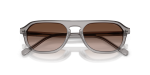 แว่นกันแดด Vogue VO5752S-282013 Transparent Grey Gradient Brown แว่นกันแดด Vogue VO5752S-282013 close-up ด้านหน้า