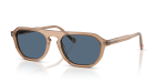 แว่นกันแดด Vogue VO5752S-318980 Transparent Brown Dark Blue แว่นกันแดด Vogue VO5752S-318980 มุมเฉียง สีน้ำตาลโปร่งใส สำหรับผู้ชาย