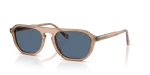แว่นกันแดด Vogue VO5752S-318980 มุมเฉียง สีน้ำตาลโปร่งใส สำหรับผู้ชาย