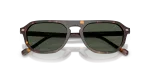 แว่นกันแดด Vogue VO5752S-W6569A Dark Havana Dark Green Polarized แว่นกันแดด Vogue VO5752S-W6569A close-up ด้านหน้า
