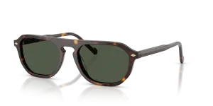 แว่นกันแดด Vogue VO5752S-W6569A มุมเฉียง สีฮาวานาเข้ม สำหรับผู้ชาย