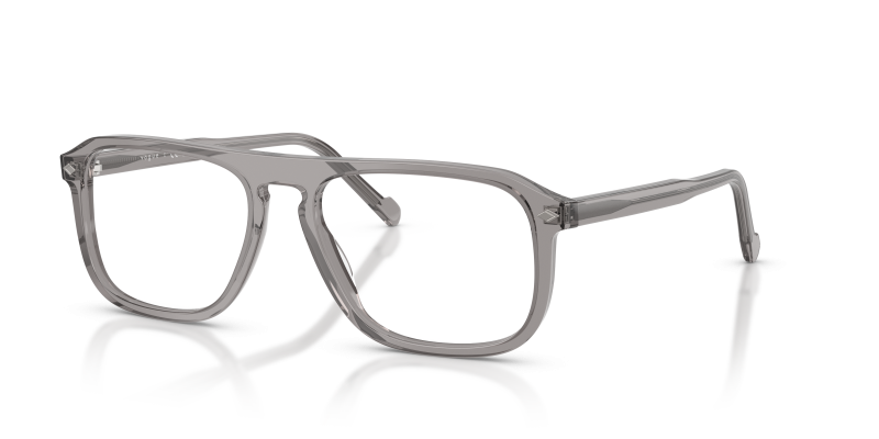 กรอบแว่นสายตา Vogue VO5753-2820 Transparent Grey แว่นสายตา Vogue VO5753-2820 มุมเฉียง สีเทาโปร่งใส สำหรับผู้ชาย