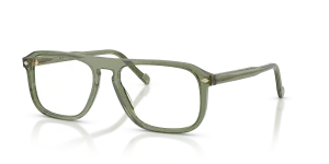 แว่นสายตา Vogue VO5753-2821 มุมเฉียง สีเขียวโปร่งใส สำหรับผู้ชาย
