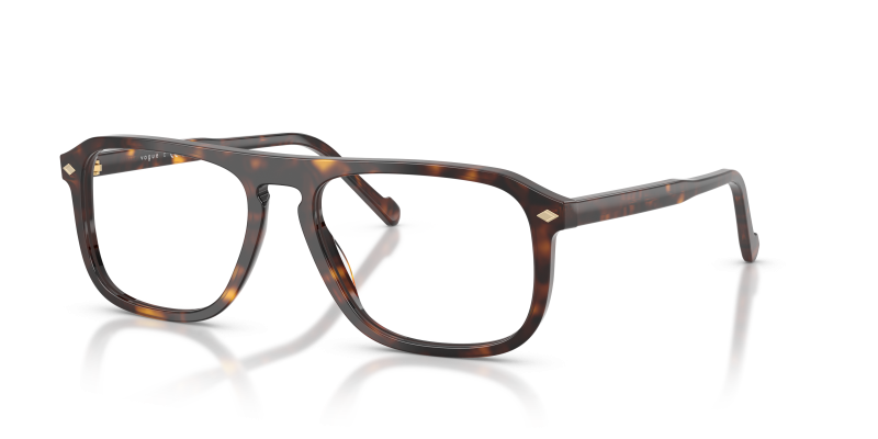 แว่นสายตา Vogue VO5753-W656 มุมเฉียง สีฮาวานาเข้ม สำหรับผู้ชาย