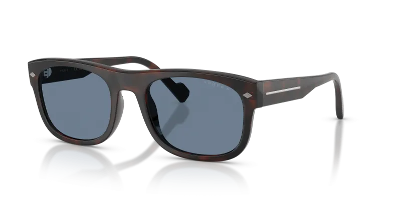 แว่นกันแดด Vogue VO5754S-23862V Brown Havana Dark Blue Polarized แว่นกันแดด Vogue VO5754S-23862V มุมเฉียง สีฮาวานาน้ำตาล สำหรับผู้ชาย