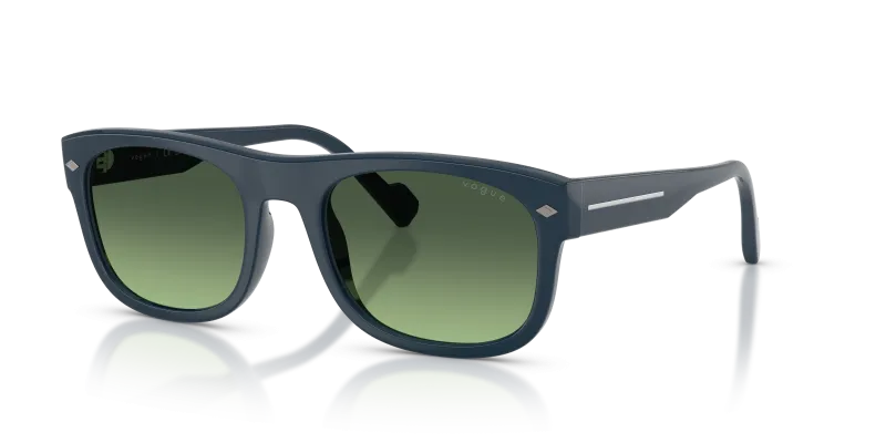 แว่นกันแดด Vogue VO5754S-28762A มุมเฉียง สี Full Blue Navy สำหรับผู้ชาย