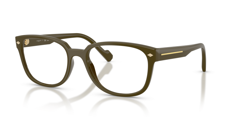 กรอบแว่นสายตา Vogue VO5755-3329 Full Camouflage Green แว่นสายตา Vogue VO5755-3329 มุมเฉียง สีเขียวลายพรางเต็ม สำหรับผู้ชาย