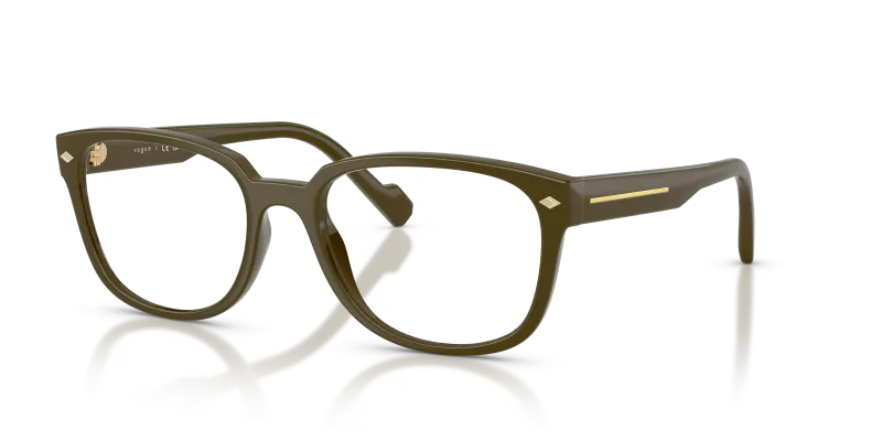 กรอบแว่นสายตา Vogue VO5755-3329 Full Camouflage Green แว่นสายตา Vogue VO5755-3329 มุมเฉียง สีเขียวลายพรางเต็ม สำหรับผู้ชาย