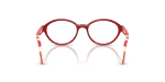 กรอบแว่นสายตา Vogue VY2043-3278 Transparent Red Vogue VY2043 3278 ขาแว่นด้านใน