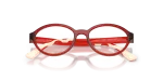 กรอบแว่นสายตา Vogue VY2043-3278 Transparent Red Vogue VY2043 3278 close-up ด้านหน้า