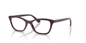 แว่นสายตา Vogue VY2051-3320 มุมเฉียง สีไวน์เต็มกรอบ สำหรับเด็กผู้หญิง