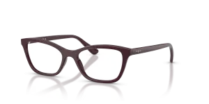 แว่นสายตา Vogue VY2051-3320 มุมเฉียง สีไวน์เต็มกรอบ สำหรับเด็กผู้หญิง