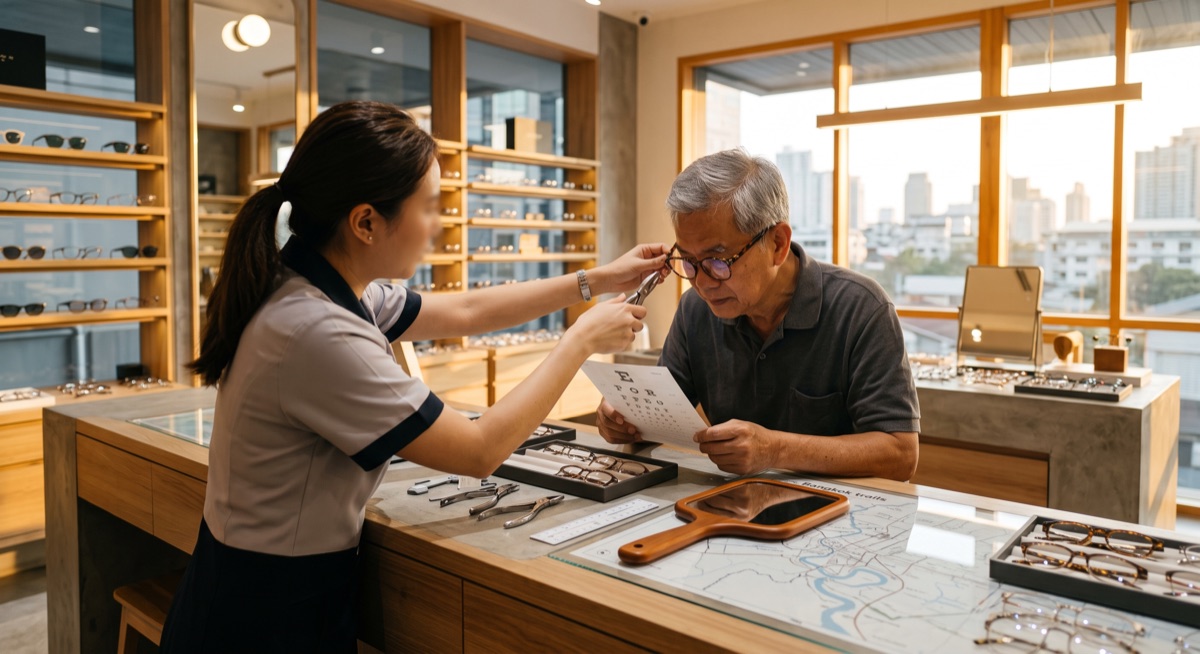 เลนส์โปรเกรสซีฟเริ่มต้นควรเลือกแค่ค่าสายตาเดิมพอไหม eyecare featured