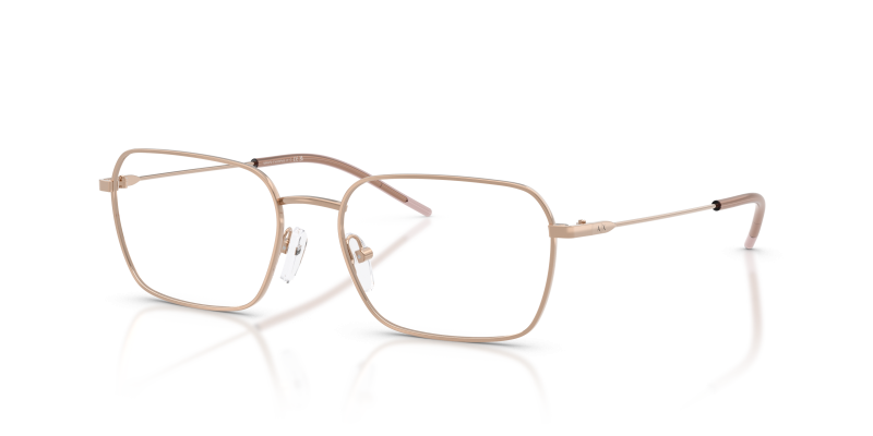 กรอบแว่นสายตา Armani Exchange AX1072-6103 Shiny Rose Gold แว่นสายตา Armani Exchange AX1072-6103 มุมเฉียง สีทองชมพูประกาย สำหรับผู้หญิง