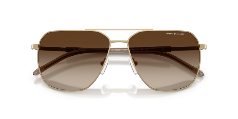 แว่นกันแดด Armani Exchange AX2057S-612113 close-up ด้านหน้า