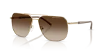 แว่นกันแดด Armani Exchange AX2057S-612113 Matte Pale Gold Brown Gradient แว่นกันแดด Armani Exchange AX2057S-612113 มุมเฉียง สี Matte Pale Gold สำหรับผู้ชาย