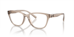 กรอบแว่นสายตา Armani Exchange AX3111U-8344 Shiny Transparent Brown แว่นสายตา Armani Exchange AX3111U-8344 มุมเฉียง สีน้ำตาลโปร่งใสประกาย สำหรับผู้หญิง