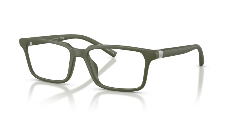 แว่นสายตา Armani Exchange AX3137U-8301 มุมเฉียง สีเขียวด้าน สำหรับผู้ชาย