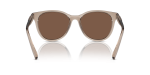 แว่นกันแดด Armani Exchange AX4144SU-83447P Shiny Transparent Brown Brown Mirror Gold แว่นกันแดด Armani Exchange AX4144SU-83447P ขาแว่นด้านใน