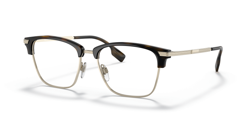 กรอบแว่นสายตา Burberry BE2359-3002 Dark Havana แว่นสายตา Burberry BE2359-3002 มุมเฉียง สีฮาวานาเข้ม สำหรับผู้ชาย