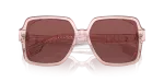 แว่นกันแดด Burberry BE4379D-403069 Pink Dark Violet แว่นกันแดด Burberry BE4379D-403069 close-up ด้านหน้า