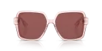 แว่นกันแดด Burberry BE4379D-403069 Pink Dark Violet แว่นกันแดด Burberry BE4379D-403069 ด้านหน้า