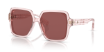 แว่นกันแดด Burberry BE4379D-403069 มุมเฉียง สีชมพู สำหรับผู้หญิง