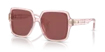 แว่นกันแดด Burberry BE4379D-403069 Pink Dark Violet แว่นกันแดด Burberry BE4379D-403069 มุมเฉียง สีชมพู สำหรับผู้หญิง