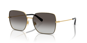 แว่นกันแดด Dolce & Gabbana DG2242-13348G มุมเฉียง สีดำ สำหรับผู้หญิง