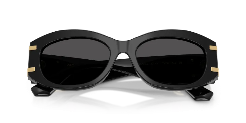 แว่นกันแดด Dolce & Gabbana DG4502-501/87 close-up ด้านหน้า