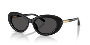 แว่นกันแดด Dolce & Gabbana DG4519-501/87 มุมเฉียง สีดำ สำหรับผู้หญิง