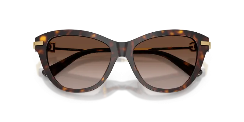 แว่นกันแดด Dolce & Gabbana DG4534-502/13 close-up ด้านหน้า