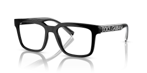 แว่นสายตา Dolce & Gabbana DG5101-501 มุมเฉียง สีดำ สำหรับผู้ชาย