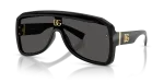แว่นกันแดด Dolce & Gabbana DG6205-501/87 Black Dark Grey แว่นกันแดด Dolce & Gabbana DG6205-501/87 มุมเฉียง สีดำ สำหรับผู้ใช้ทุกเพศ