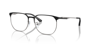 แว่นสายตา Emporio Armani EA1158D-3001 มุมเฉียง สีดำด้าน/กันเมทัล สำหรับผู้ชาย