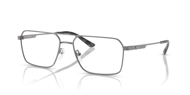 แว่นสายตา Emporio Armani EA1166-3003 มุมเฉียง สีกันเมทัลด้าน สำหรับผู้ชาย