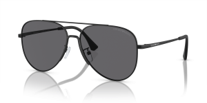 แว่นกันแดด Emporio Armani EA2149D-300181 มุมเฉียง สีดำด้าน สำหรับผู้ชาย