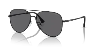 แว่นกันแดด Emporio Armani EA2149D-300181 มุมเฉียง สีดำด้าน สำหรับผู้ชาย