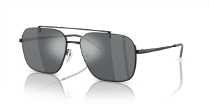 แว่นกันแดด Emporio Armani EA2150-30146G มุมเฉียง สีดำประกาย สำหรับผู้ชาย